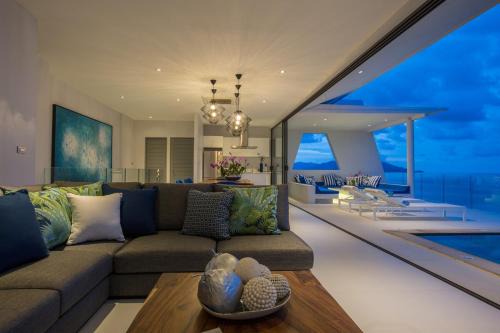Moo 5 Villa | 3 Bedroom Pure Luxury 5 Star Seaview Villa Dahlia Direct Beachfront Access-SDV081 By Samui Dream Villas