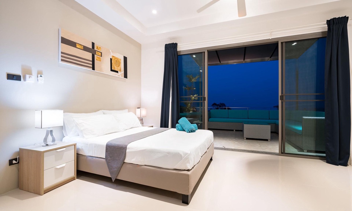 Plai Laem Villa | 7 bedroom villa with sea view and view of Samui elephant Haven elephant