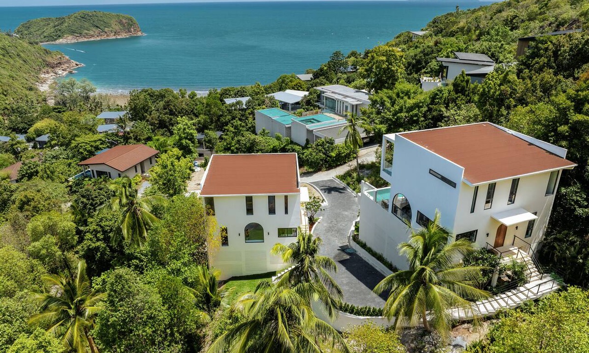 Ko Pha-ngan House | A stunning new villa with gorgeous ocean views over Koh Ma Bay.