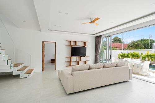 Mae Nam Apartment | Ashlar Villa 3 bedroom Pool Villa in Meanam