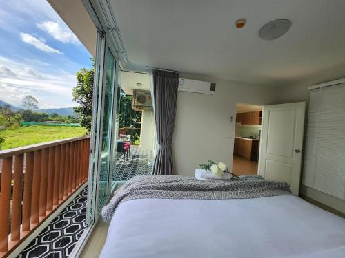 Mu Si Apartment | Bann Khao Yai Corner 50sqm - King Bed - Fiber Optic Internet