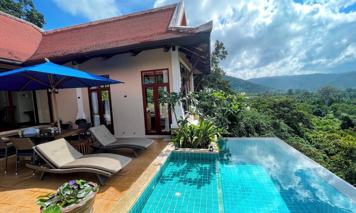 Na Thon Villa | BlueBell Luxury Private Pool Villa · Ocean & Mountain Views · Koh Samui