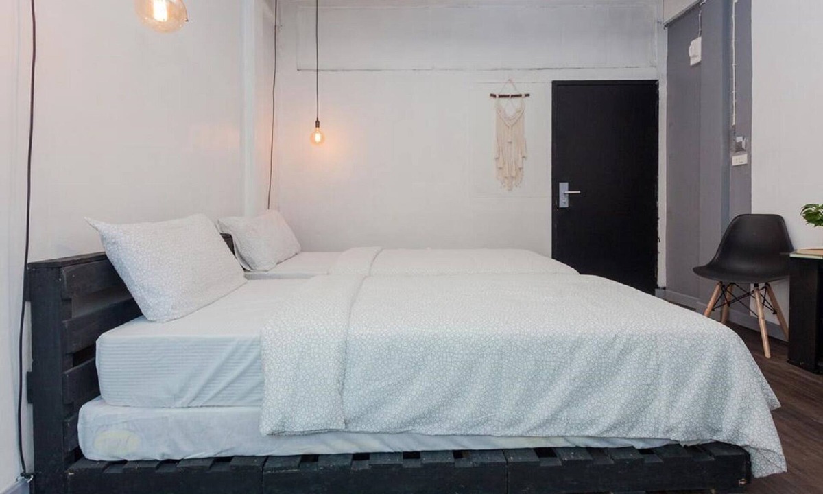 Sao Chingcha House | Boho Twin Room near Khaosarn Road