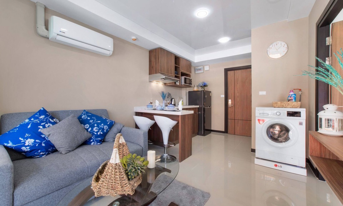 Nai Harn Apartment | Chic 1BR Condo Steps from Nai Harn S311