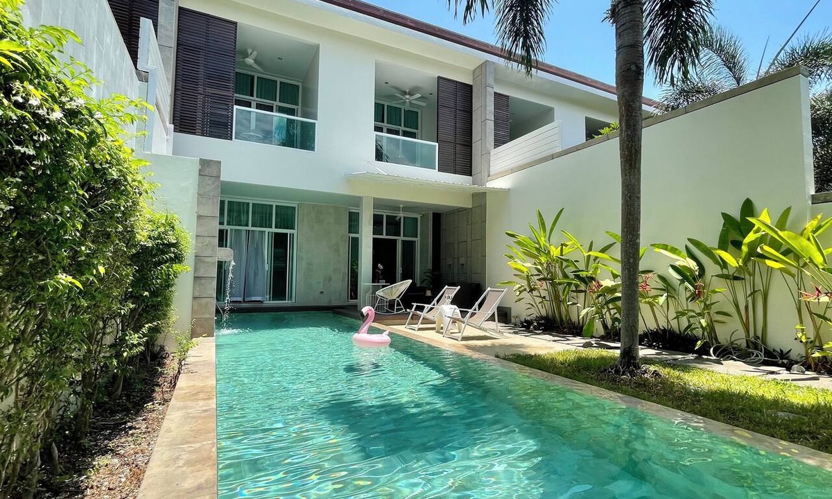 Cherngtalay House | Cozy 3-Bedroom Pool Villa at Oxygen Bang Tao, Phuket