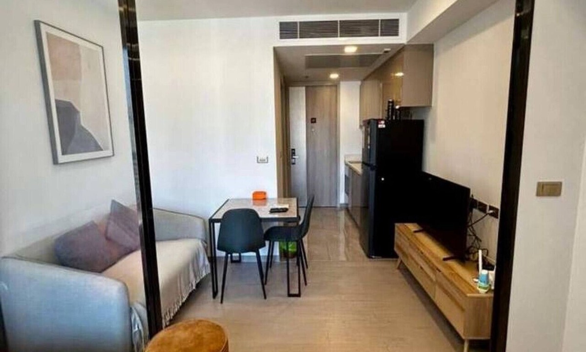 Rama 9 Apartment | Cozy Studio w/Table, Gym & Infinity Pool, MRT 200m