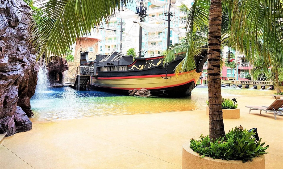 Jomtien Condo | Grand Caribbean resort Pattaya 1 bedroom 4th floor
