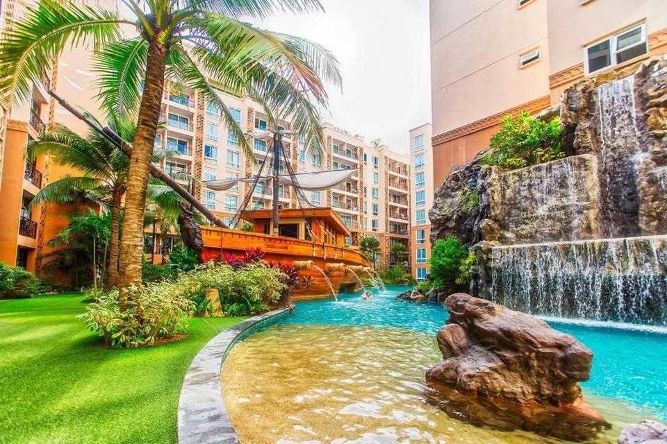 South Pattaya Apartment | Jomtien Paradise Resort Pool View Atlantis