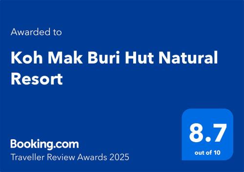 Ko Mak Resort | Koh Mak Buri Hut Natural Resort