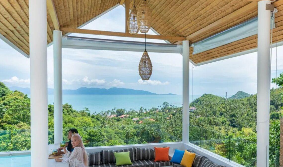 Bang Po Villa | Luxurious Jungle Beach Villa with infinity pool, spa, fitness room, game room, and sea views