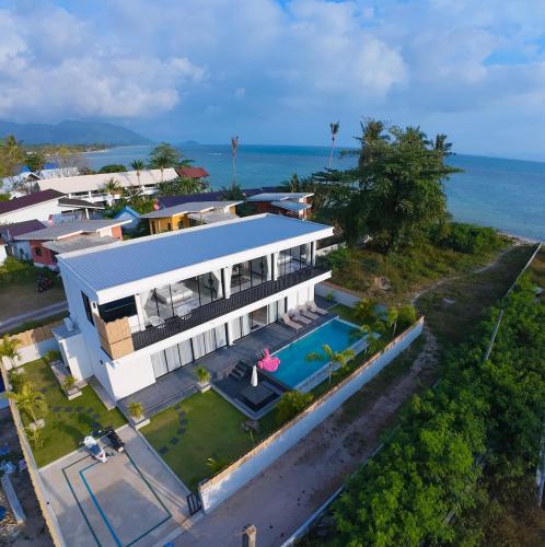 Thong Sala Villa | Luxury Beachfront Pool Villa in Koh Phangan 2BR, Direct Beach Access
