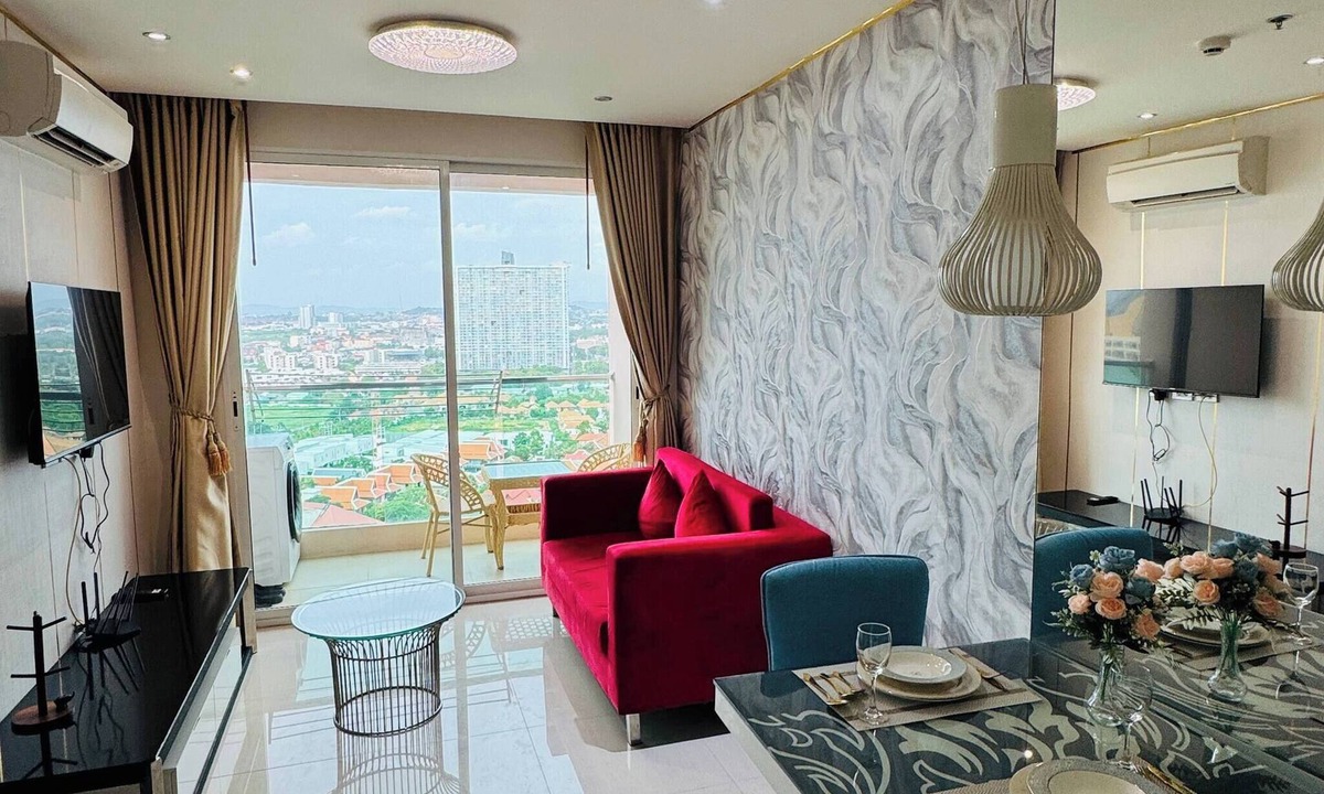 Jomtien Apartment | Resort Style Room Near Beach High Floor Pattaya