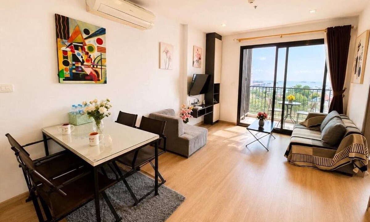 Pattaya Bay Apartment | Sea View 2 Bed Room Good Location