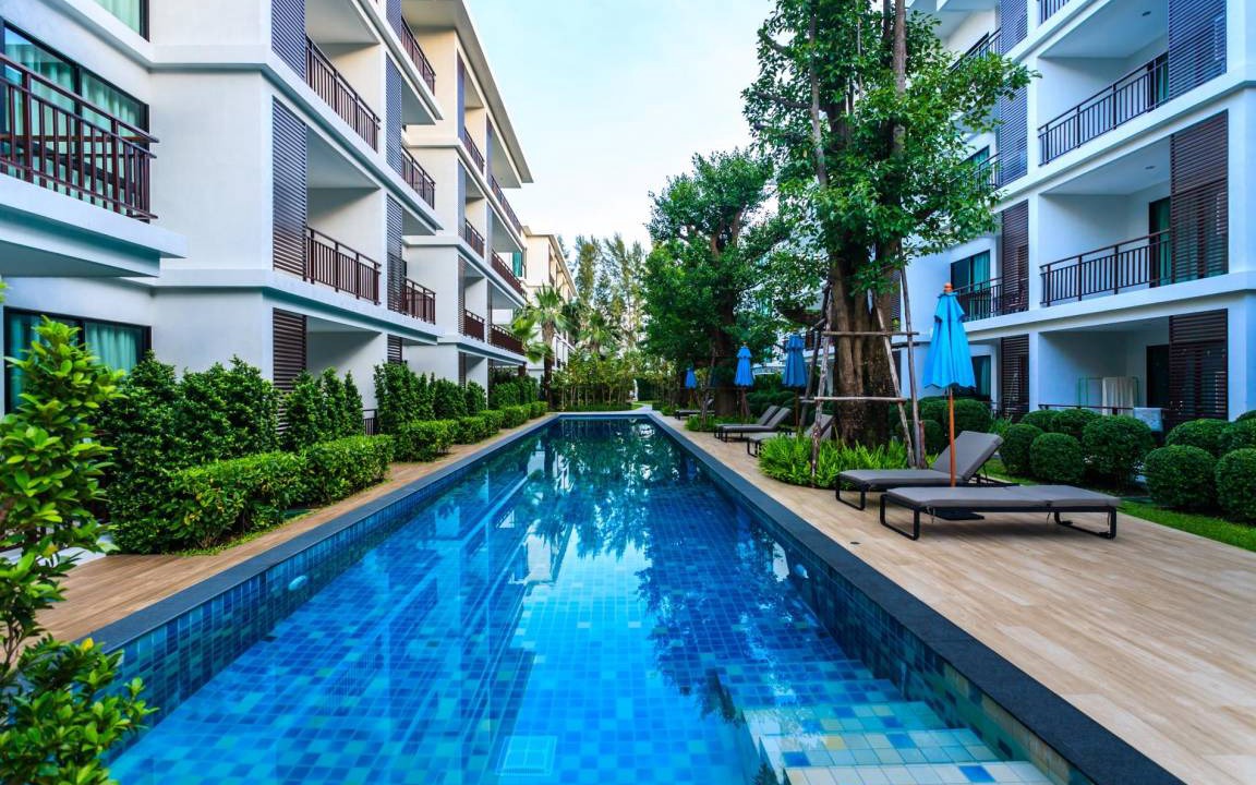 Rawai Apartment | The Title F101A - Direct pool access 2 bedroom apartment