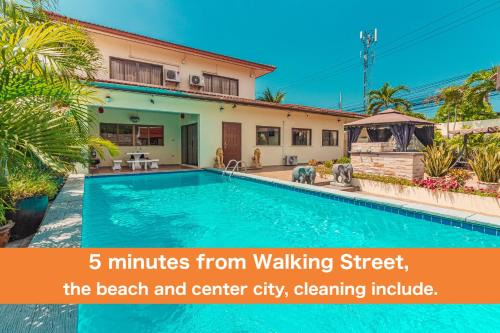 South Pattaya Villa | VIEWBOR VILLA - PATTAYA HOLIDAY HOUSE WALKING STREET 4 bedrooms