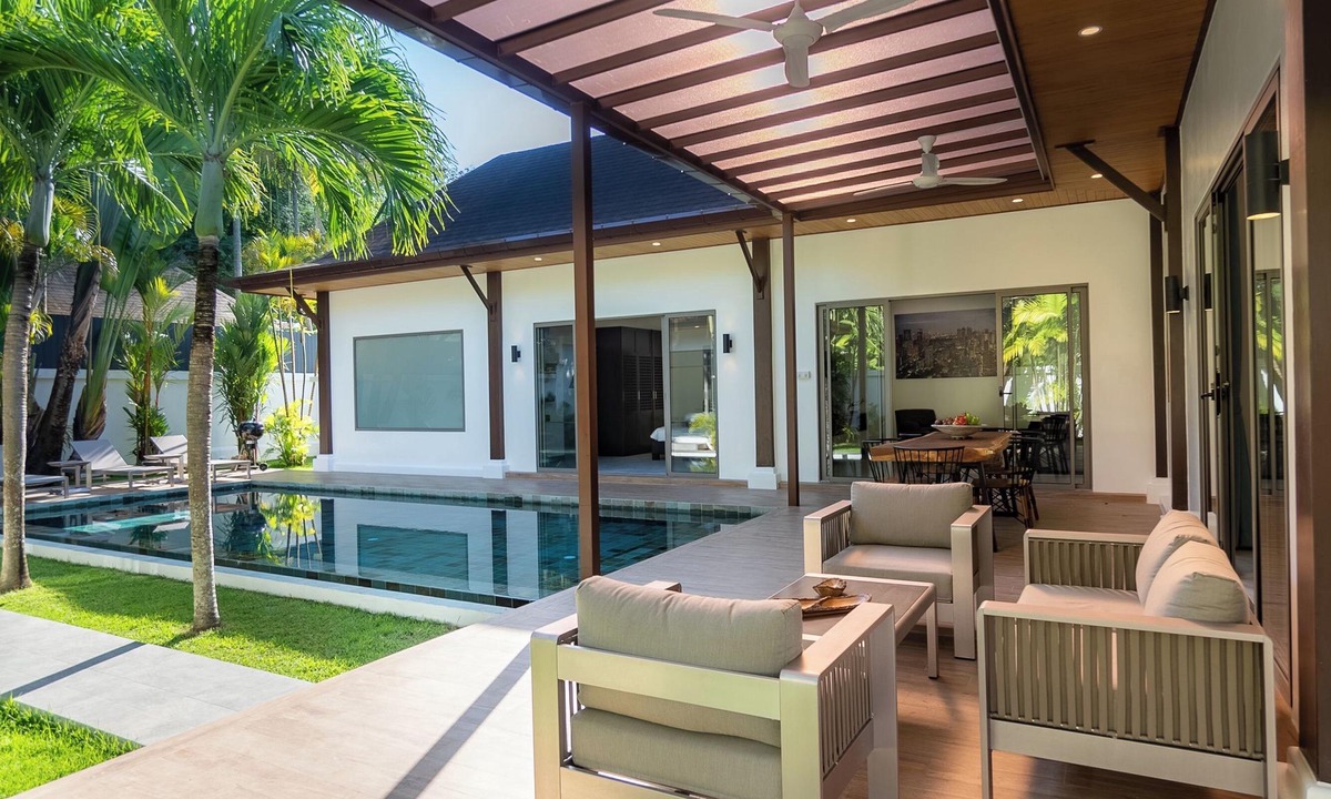Ban Saiyuan Villa | Villa Akala - Peaceful 3-bedroom villa with pool in Rawai
