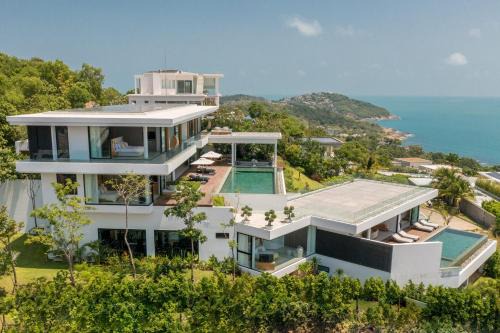 Bophut Villa | Villa Amylia, full service with world-class seaview