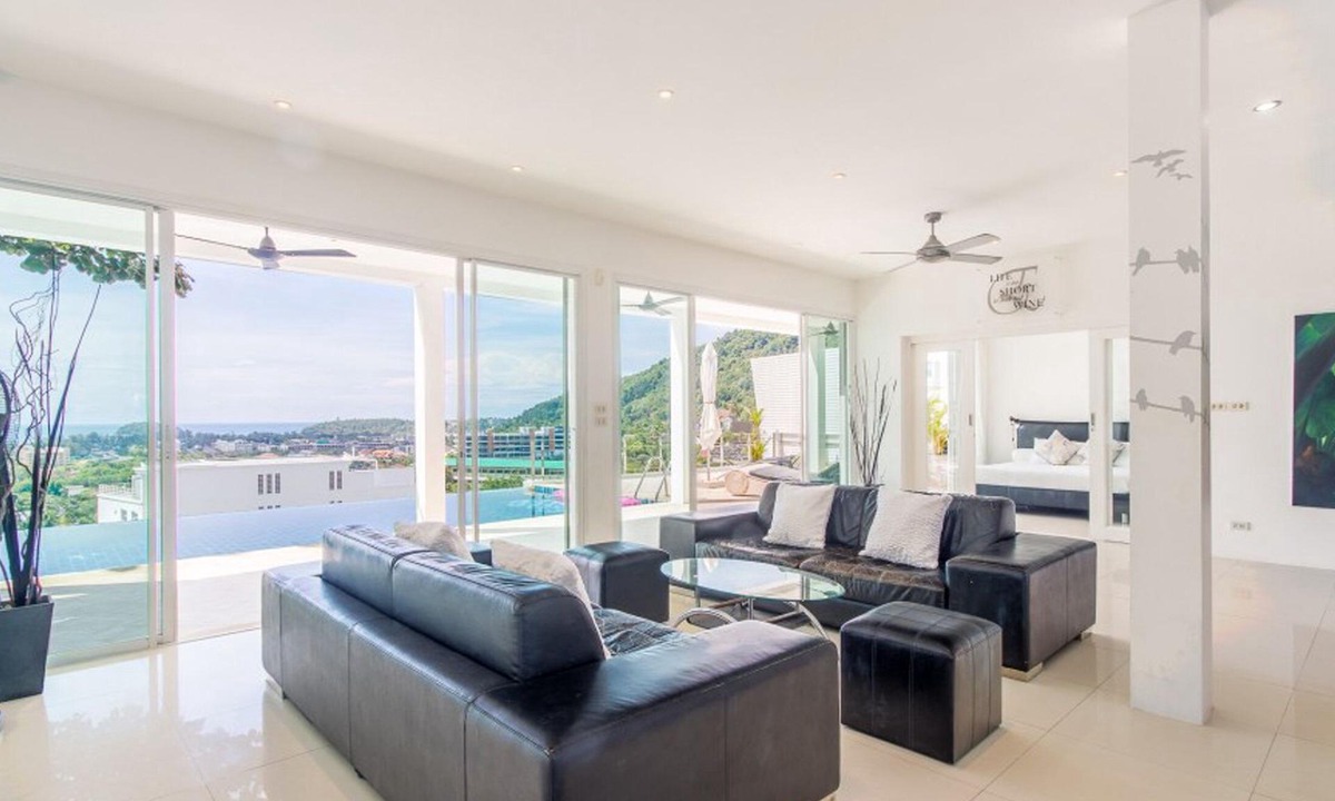 Kata Villa | Villa Ginborn 5-bdr Pool Villa With Stunning Seaview 5 min drive to Kata Beach
