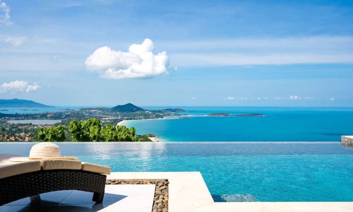 Lamai Villa | `Villa Majesta`Amazing View, luxury 4br Pool villa