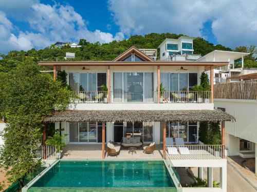 Haad Pleayleam Villa | Villa Vista, 5BR Beach Front SeaView Haven, Steps to Sand