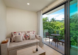 2 bedrooms penthouse with private pool and sea view