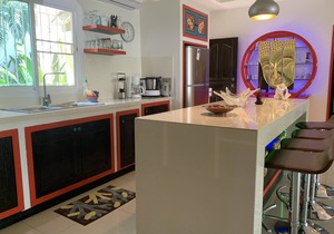 Pacotte - villa 3 bedrooms tropical garden calm private pool well fenced