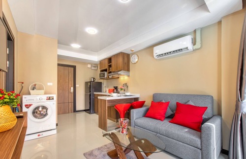 Nai Harn Apartment | Pool-View Apt Steps to Nai Harn Beach S203