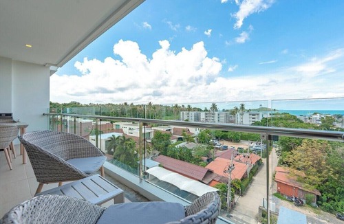 Kamala House | 1BR Rooftop Pool & Gym 800m to Beach-city gate C191