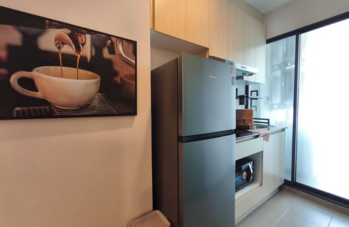 Bangkok Yai Apartment | 3 min walk BTS Gorgeous 1BR Fast Wifi