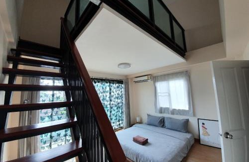 Din Daeng Apartment | Above Heaven - 4BR for 12 Pax near MRT Ratchadapisek