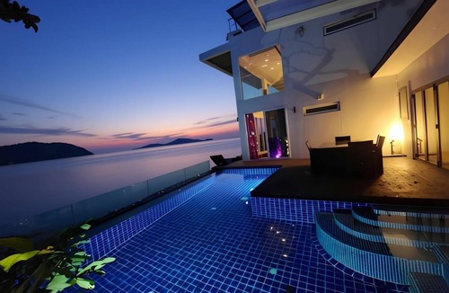 Rawai Villa | Absolute Oceanfront Tara Villa 4 Bed Selina Resort