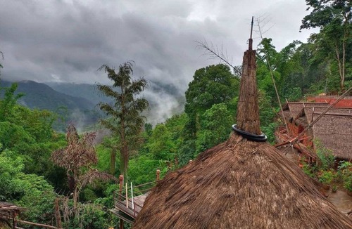 Pa Tueng Bed & Breakfast | Authentic Akha Mudhouse — Mountain View Retreat in Mae Salong บ้านดินอาข่า