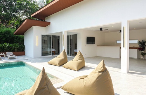 Mae Nam Villa | Baan Lani: 2-bedroom villa with private pool, modern amenities, and serene views in Koh Samui.