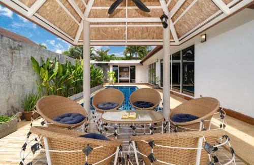 Bang Tao Villa | Bangtao villa 3 bedroom Free Airport Pickup from 7 days