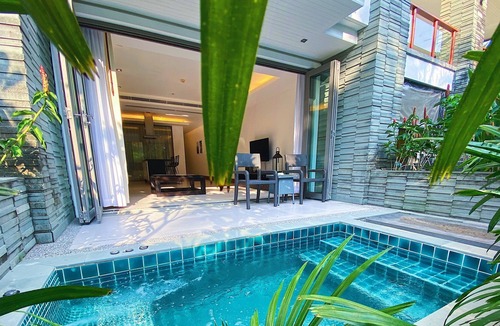 Sa Khu Apartment | Beachfront 2br home with private jacuzzi pool on stunning Naithon beach 3