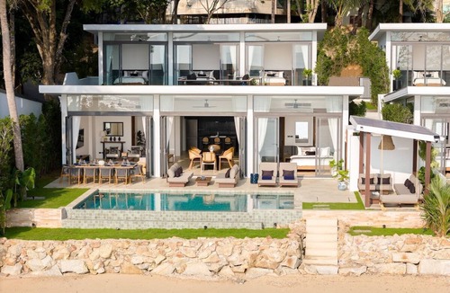 Ang Thong Villa | Beachfront 4BR Sunset Villa w/Staff & Saltwater Infinity Pool