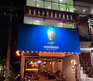 Vang Vieng House | cafe de Vangvieng Bar & Bed