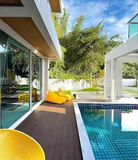 Kao Yai Villa | De Flourishing Hill Pool Villa , Cha Am