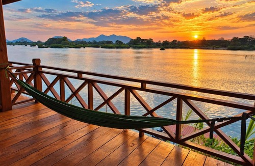 Don Det House | DONDET Vixay Sunset And River View