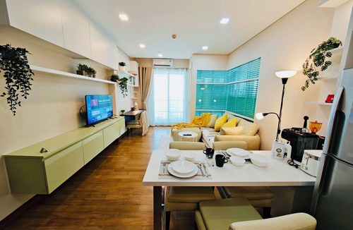 Khlong Tan Nuea Apartment | Downtown, Cozy 48sqm 1BR, middle of Thonglor, High Floor, Fast 500mpbs Wifi