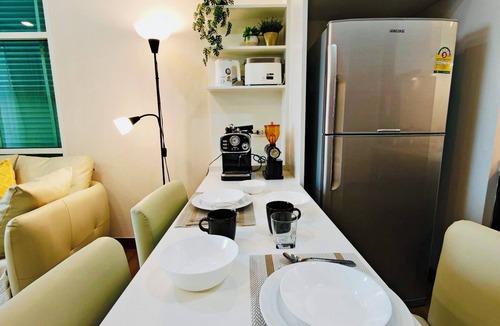 Khlong Tan Nuea Apartment | Downtown, Cozy 48sqm 1BR, middle of Thonglor, High Floor, Fast 500mpbs Wifi