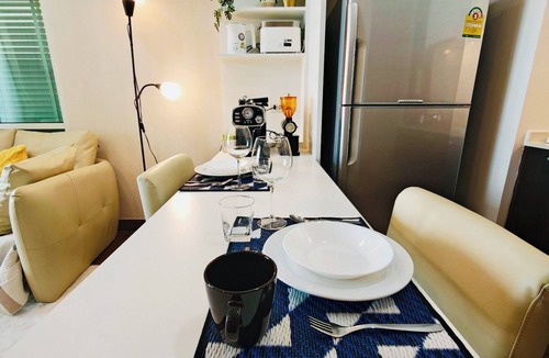 Khlong Tan Nuea Apartment | Downtown, Cozy 48sqm 1BR, middle of Thonglor, High Floor, Fast 500mpbs Wifi