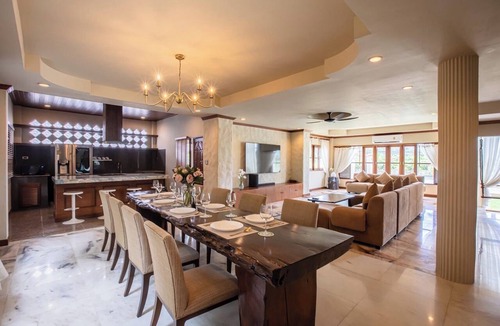 Chalong House | Giant Palm Tree Views Retreat. Castle-Style Private Pool Villa.