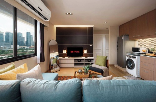Nana Apartment | KingBed|BTS&Park»5min|ParkView|Gym|Washer|FastWiFi - Apartment