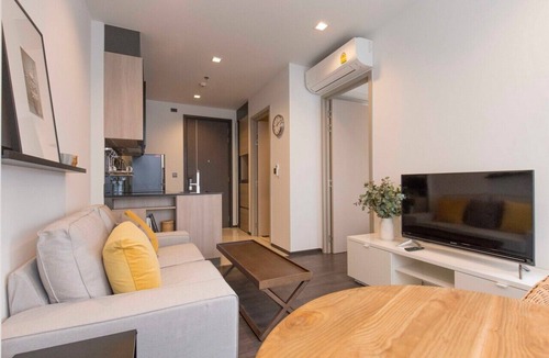 Rama 9 Condo | Lovely 1 BR at Asoke-Ratchada/5 mins to MRT Rama9
