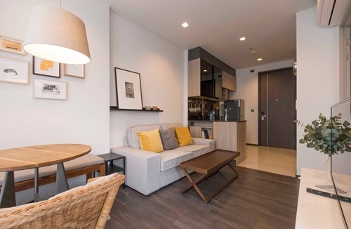 Rama 9 Condo | Lovely 1 BR at Asoke-Ratchada/5 mins to MRT Rama9