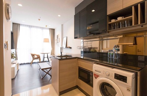 Rama 9 Condo | Lovely 1 BR at Asoke-Ratchada/5 mins to MRT Rama9