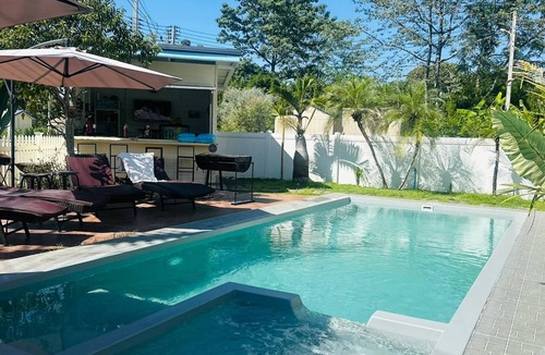 San Sai House | Luxurious 3-Bedroom Pool Villa in Nong Han, Thailand