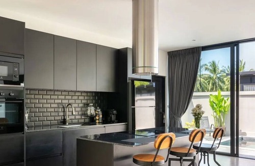 Mae Nam Villa | Modern 2-bedroom oasis with private pool, garden, and dedicated workspace, ideal for families