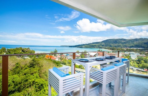 Kamala Condo | Modern apt, full sea View, 4 min walk to kamala beach, pick up Airport service